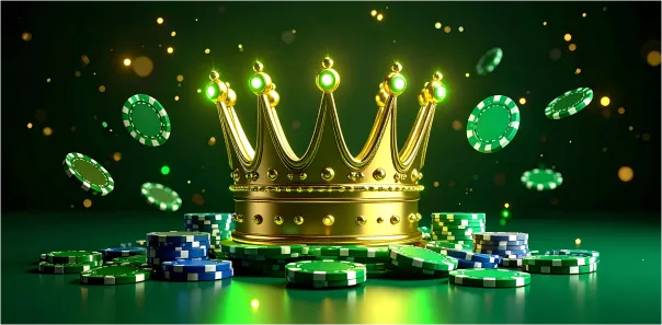 تاج البطل ورقائق اللعب من WinWin